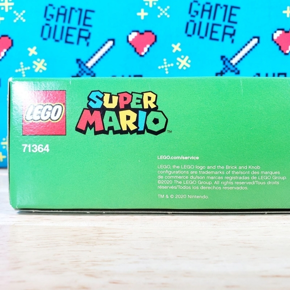 Lego Super Mario WHOMPS LAVA TROUBLE [ 71364 ] 2020 Building Game (133 pcs) - Picture 9 of 10